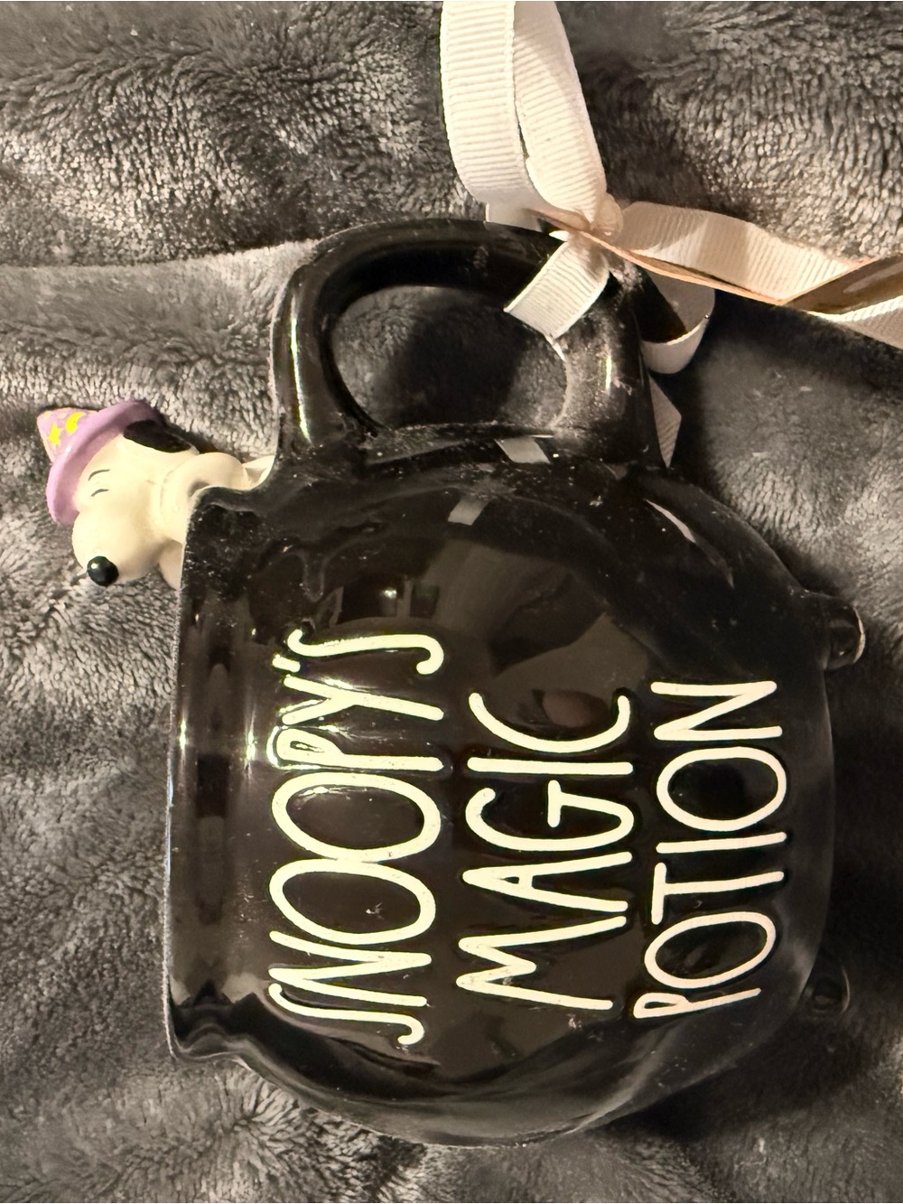 Snoopy's Magic Potion Black Mug